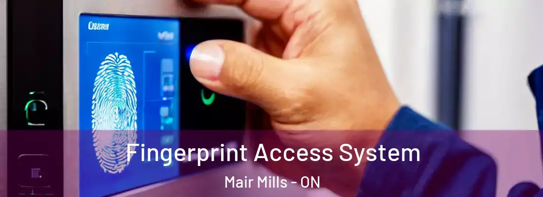  Fingerprint Access System Mair Mills - ON