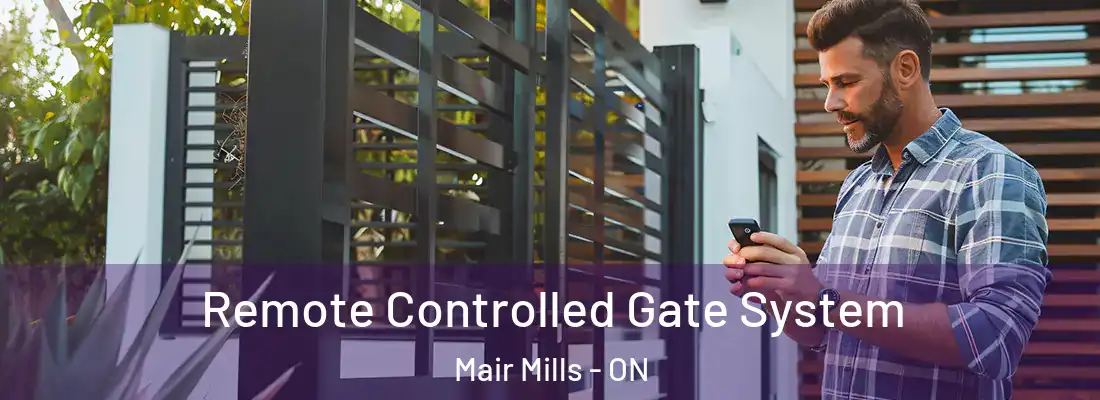  Remote Controlled Gate System Mair Mills - ON