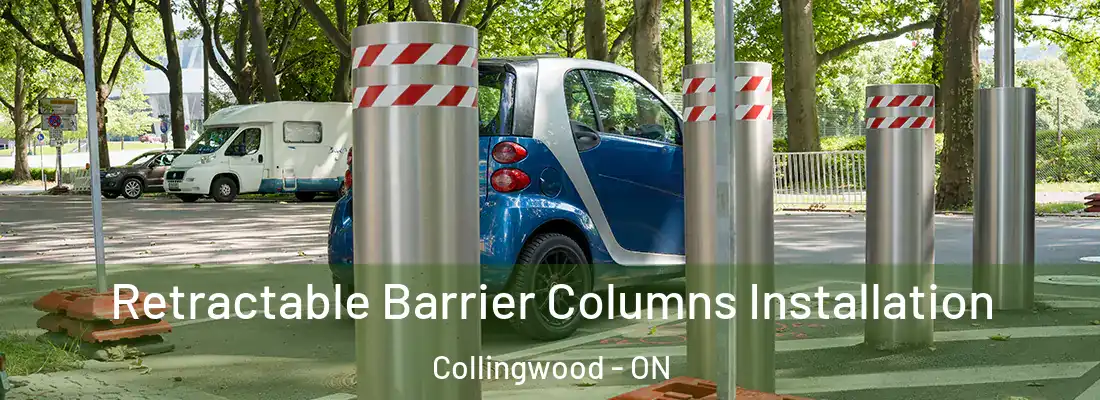  Retractable Barrier Columns Installation Collingwood - ON