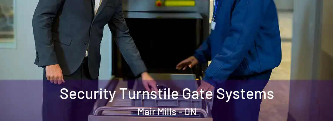  Security Turnstile Gate Systems Mair Mills - ON
